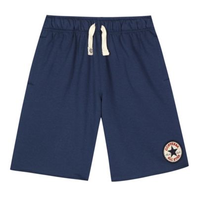 Converse Boy's navy 'Chuck Taylor' sweat shorts